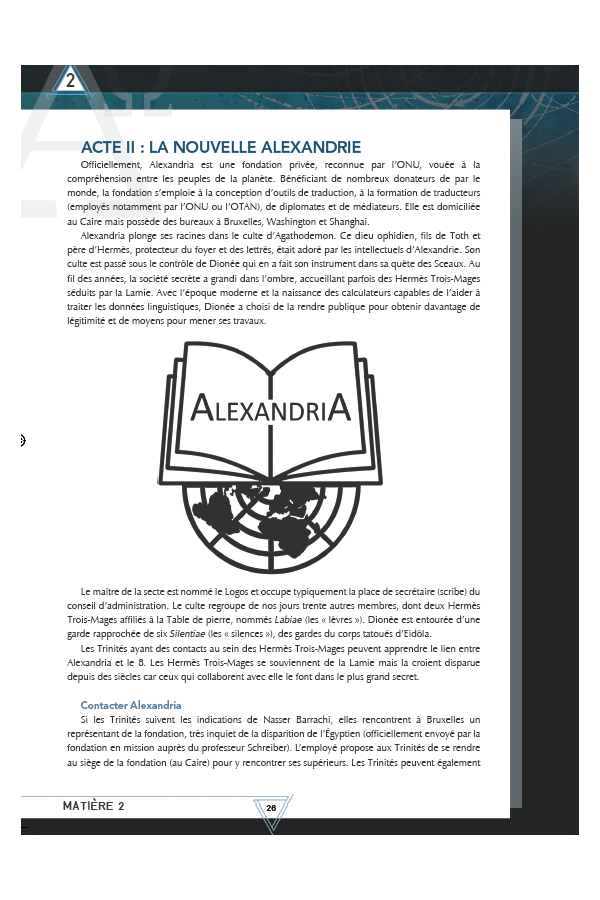 Demetrios, le Fondateur de la Bibliothèque d'Alexandrie