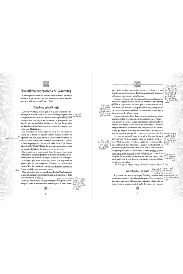 Wastburg - Le Guide du gardoche & Accessoires du MJ