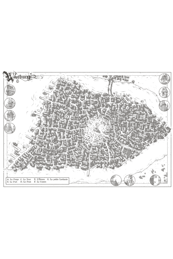 Wastburg - Le Guide du gardoche & Accessoires du MJ