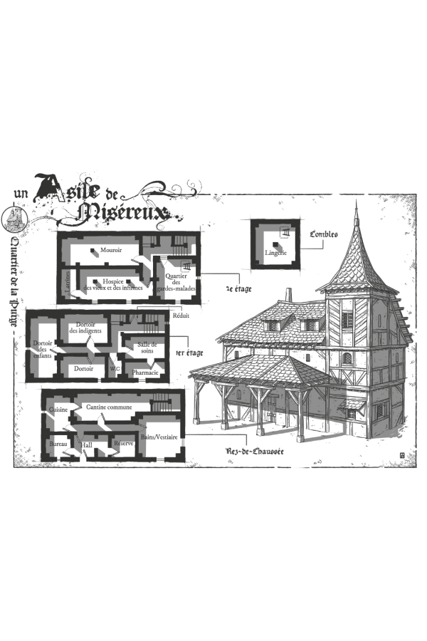 Wastburg - Le Guide du gardoche & Accessoires du MJ