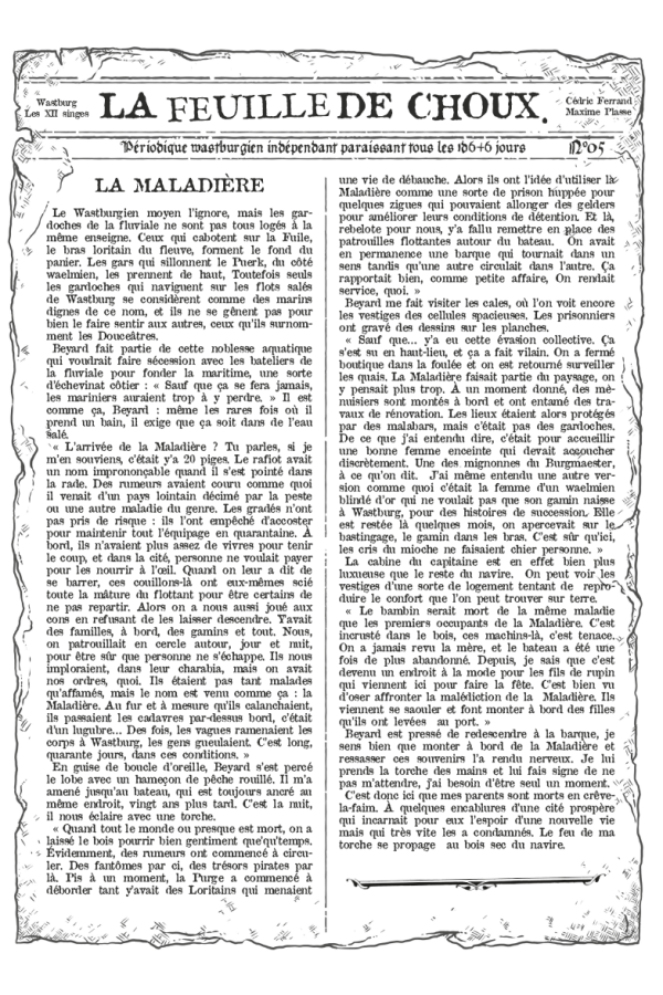 Wastburg - Le Guide du gardoche & Accessoires du MJ