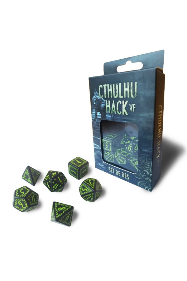 Set de dés Cthulhu Hack