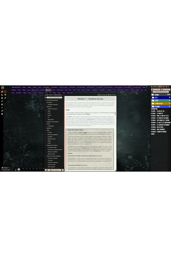 Les Encagés - Module Foundry VTT