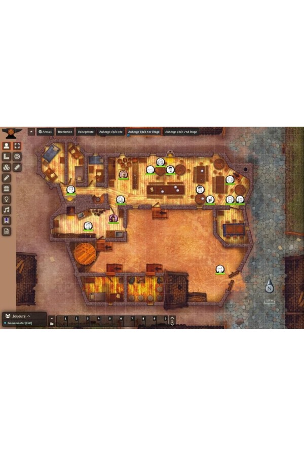 Module Foundry - Clé en Main ou Donjon 5 - Pax Elfica