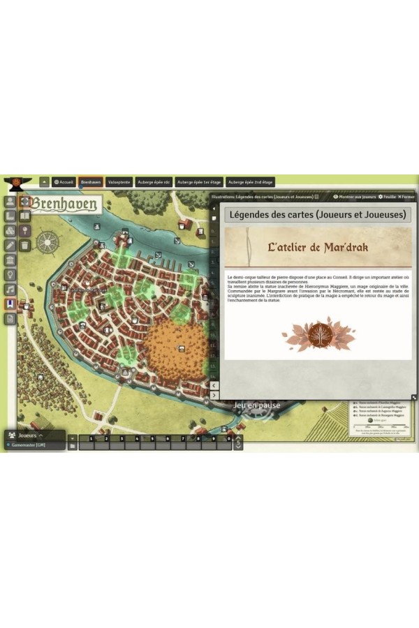 Module Foundry - Clé en Main ou Donjon 5 - Pax Elfica