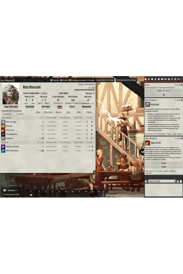 Module Foundry - Clé en Main ou Donjon 5 - Pax Elfica