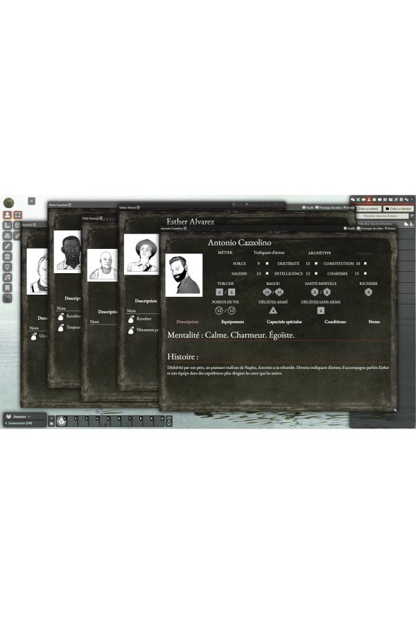 Module Foundry - Cthulhu Hack - Initiative !