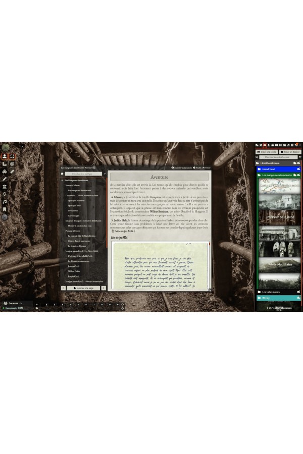 Module Foundry - Cthulhu Hack - Scénarios Libri Monstrorum