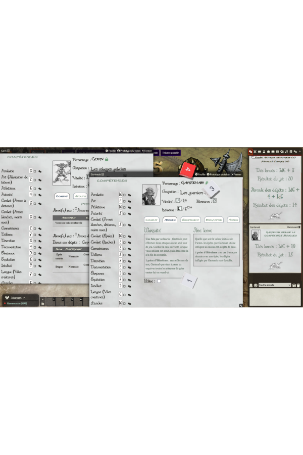 Module Foundry - Clé en Main - Le Roi des Gobelins