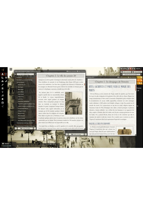 Module Foundry - Cthulhu Hack - La Ville en Jaune