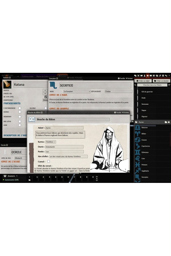 Module Foundry - Trinités - Livres de base
