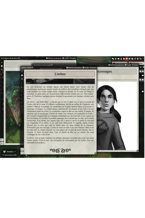 Module Foundry - Cthulhu Hack ou Clé en Main - Limbes