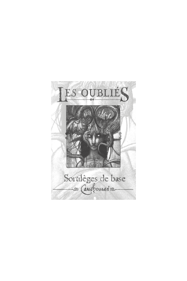 Cartes sortilèges de base - Cauchemar
