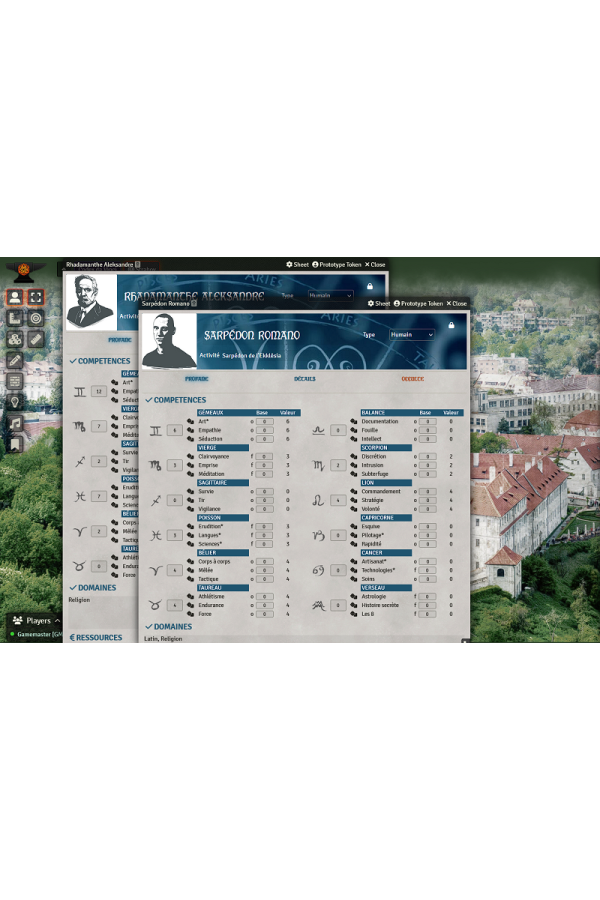 Module Foundry - Trinités - Campagne Codex da Vinci