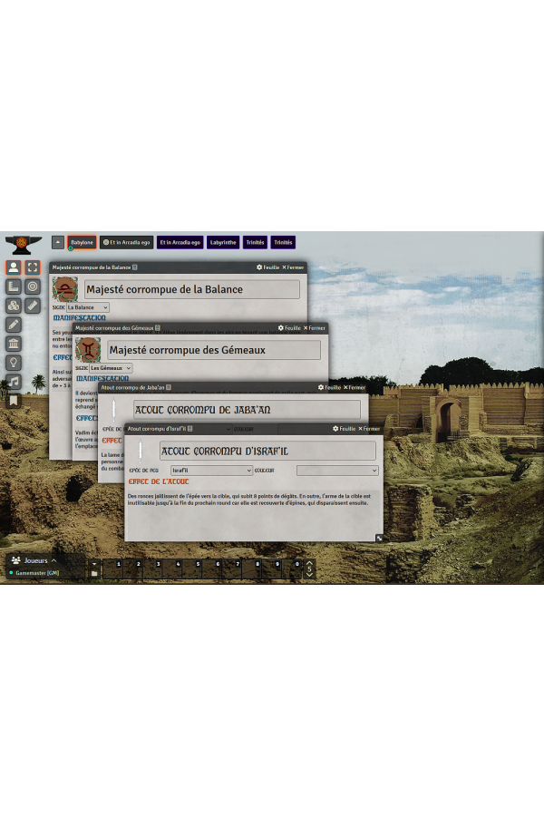 Module Foundry - Trinités - Campagne Et in Arcadia ego