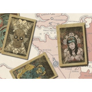 Cartes des sociétés secrètes Skull & Bones