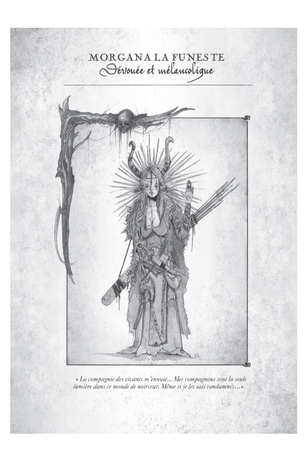 Feuilles de six prétirés pour les Oubliés