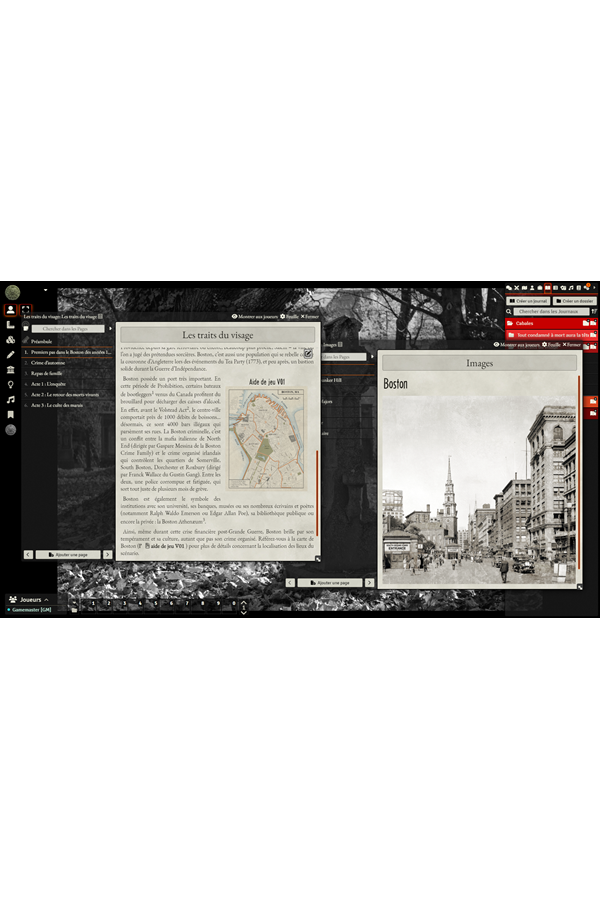 Module Foundry - Cthulhu Hack - Scénarios Cabales