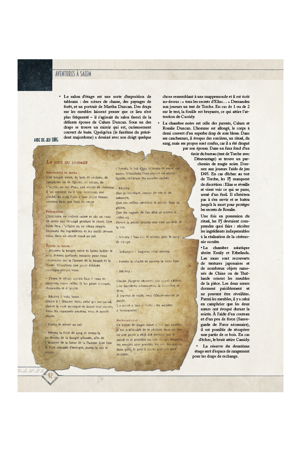 Aventures à Salem - Quatre scénarios Cthulhu Hack