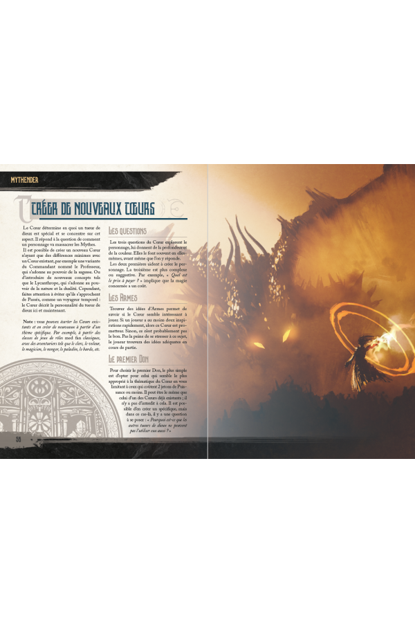 Mythender (+ fiches prétirés)