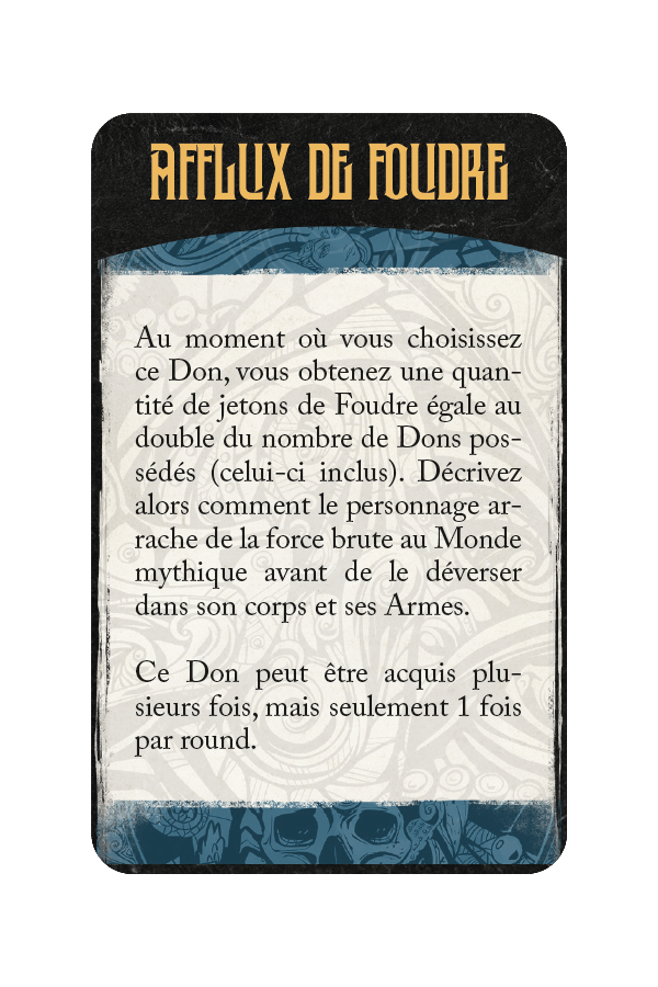 Cartes Dons Mythender