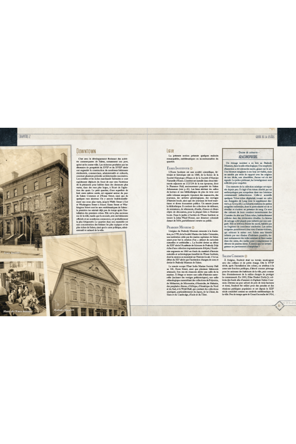 Guide de Salem - Livre de contexte pour la Lisière