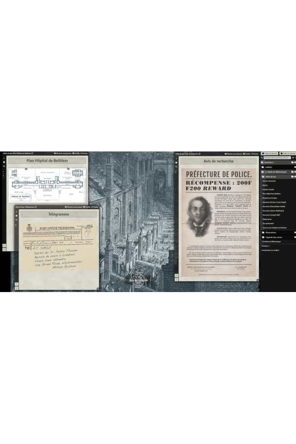 Module Foundry - Cabinet des Murmures - Hantises volume 2