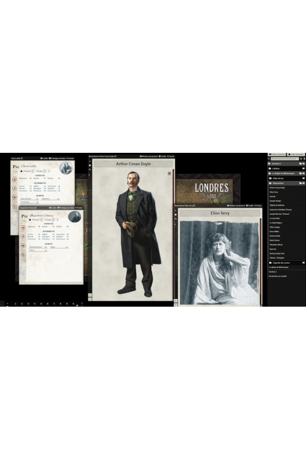 Module Foundry - Cabinet des Murmures - Hantises volume 2