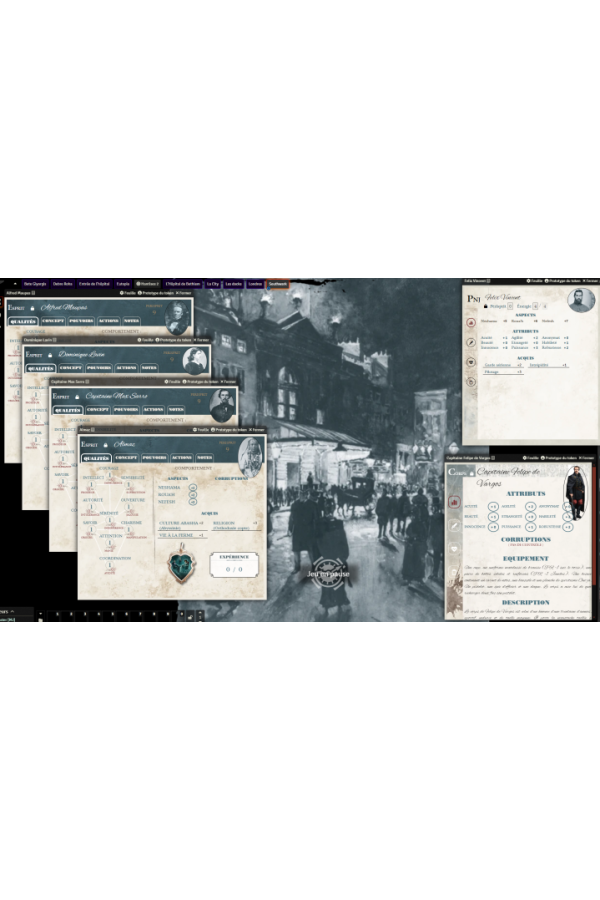 Module Foundry - Cabinet des Murmures - Hantises volume 2