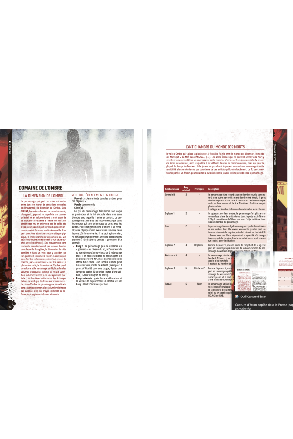 Magna - Livret de pouvoirs 1