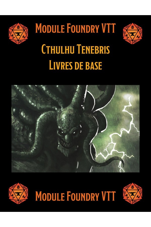 Module Foundry - Cthulhu Tenebris - Livres de base