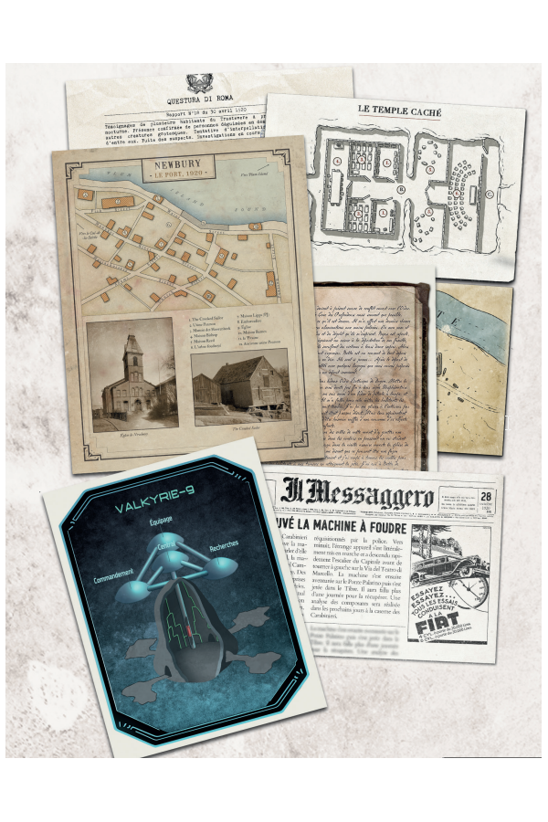 Cthulhu Hack : Aides de jeu