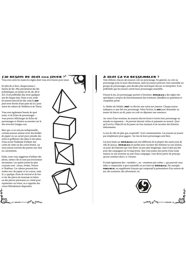 [PRÉCOMMANDE] Dédales