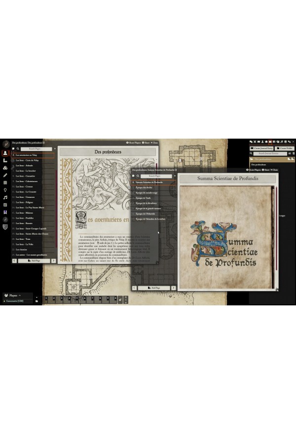 Module Foundry - Cthulhu Tenebris - Des Profondeurs