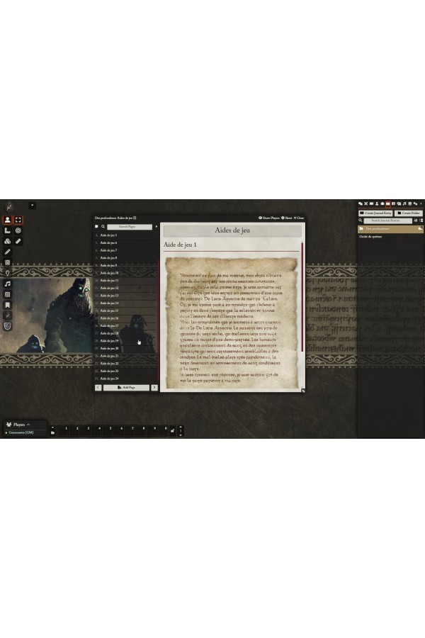 Module Foundry - Cthulhu Tenebris - Des Profondeurs