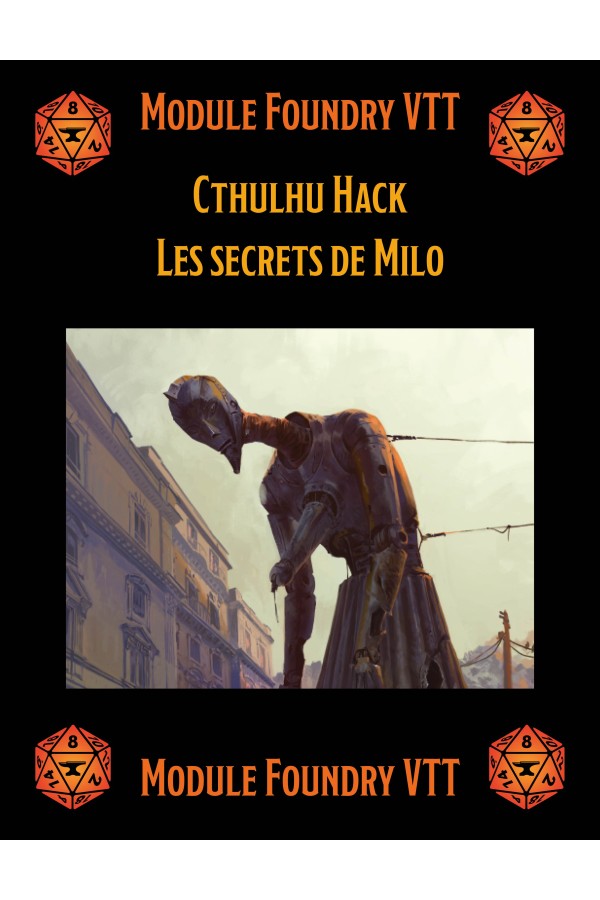 Module Foundry - Cthulhu Hack - Les Secrets de Milo (campagne)