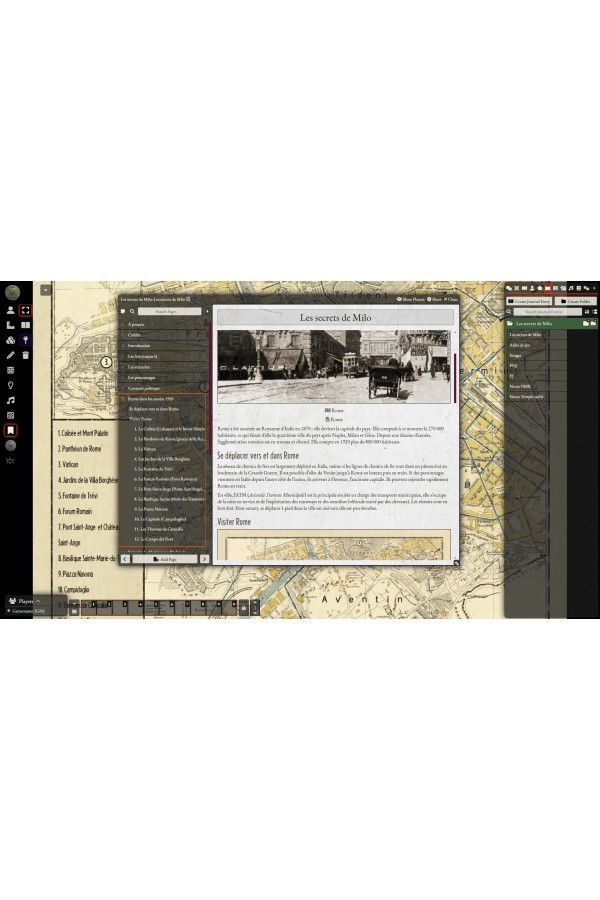 Module Foundry - Cthulhu Hack - Les Secrets de Milo (campagne)