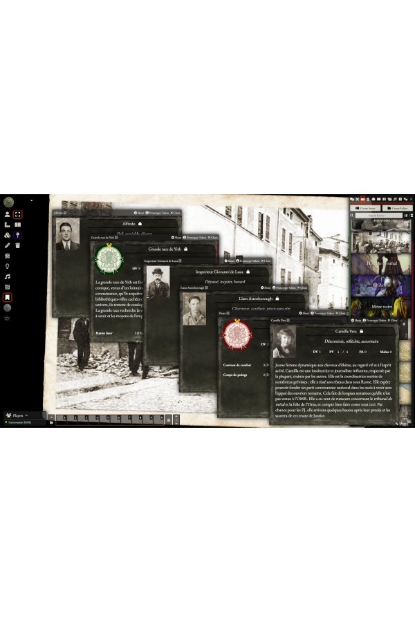 Module Foundry - Cthulhu Hack - Les Secrets de Milo (campagne)