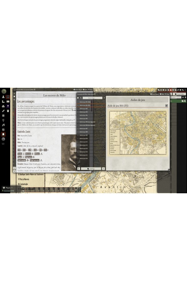 Module Foundry - Cthulhu Hack - Les Secrets de Milo (campagne)