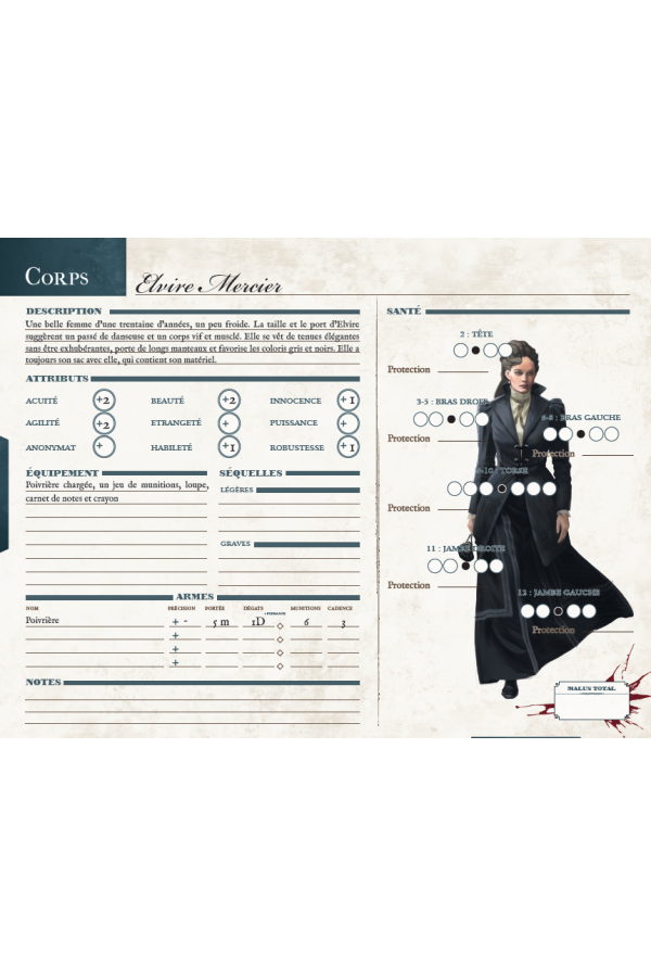 Hantises - Aides de jeu