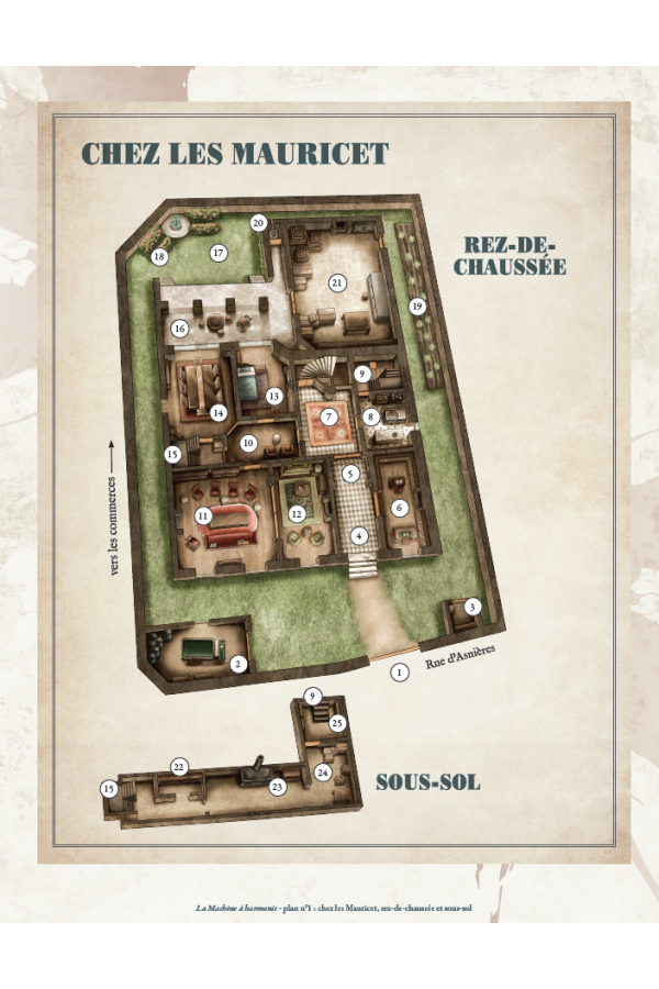 Hantises - Aides de jeu