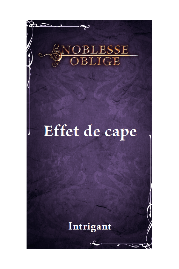 Cartes Effets de Cape
