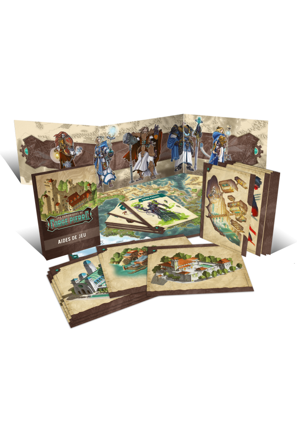 Pack meneur - Chroniques de Forge-Pierre + piste à dés