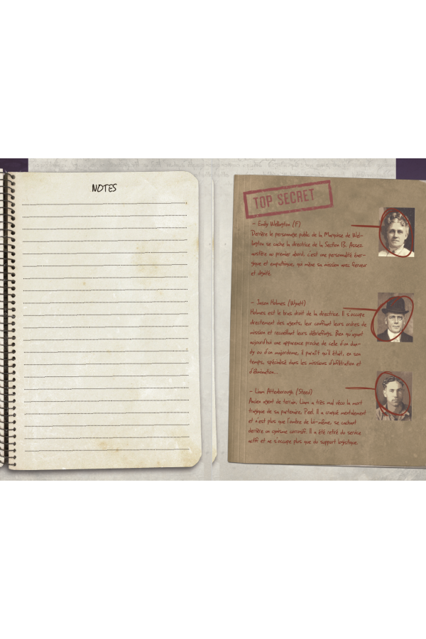 Section 13 - Livret de personnages vierge