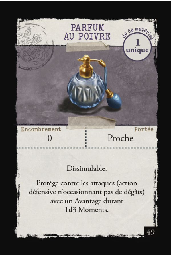 Section 13 - Matériel de mission