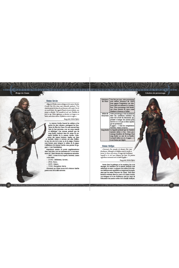 L'Ange du Chaos - le jeu de rôle