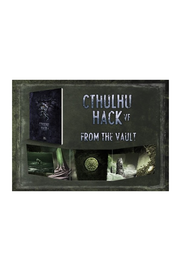 Écran Cthulhu Hack et From the Vault