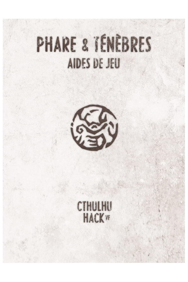 [PRÉCOMMANDE] Pochette Aides de jeu - Phare & Ténèbres