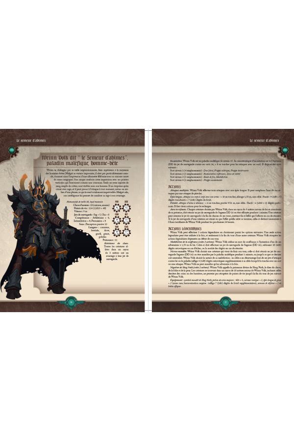 Le Semeur d'abimes - Les Chroniques de Forge pierre tome 3  + Livret Adversaire