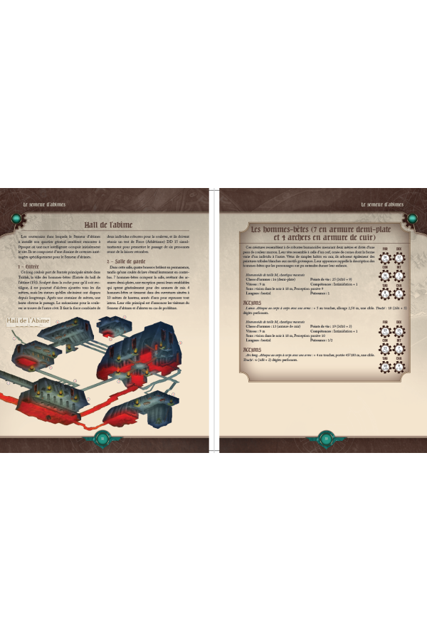 Le Semeur d'abimes - Les Chroniques de Forge pierre tome 3  + Livret Adversaire